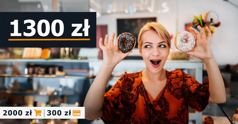 Promocja konta Santander z premią 1300 zł i zwrotem za zakupy online