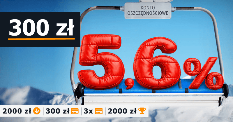 CitiKonto: Zyskaj 300 zł i 5,6% na koncie oszczędnościowym