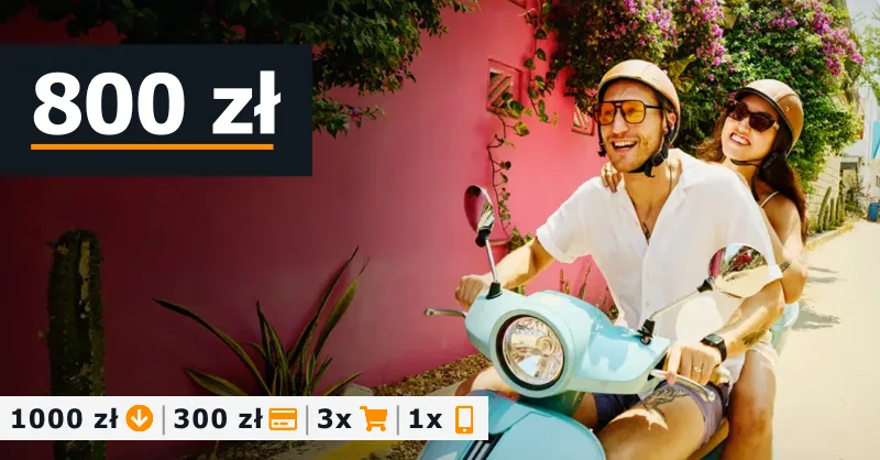 Promocja Santander Bank Polska z łączną premią 800 zł za założenie konta osobistego