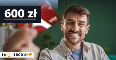 Promocja bankowa PKO BP Zakupy z premią: 600 zł za konto osobiste i 300 zł dla dziecka